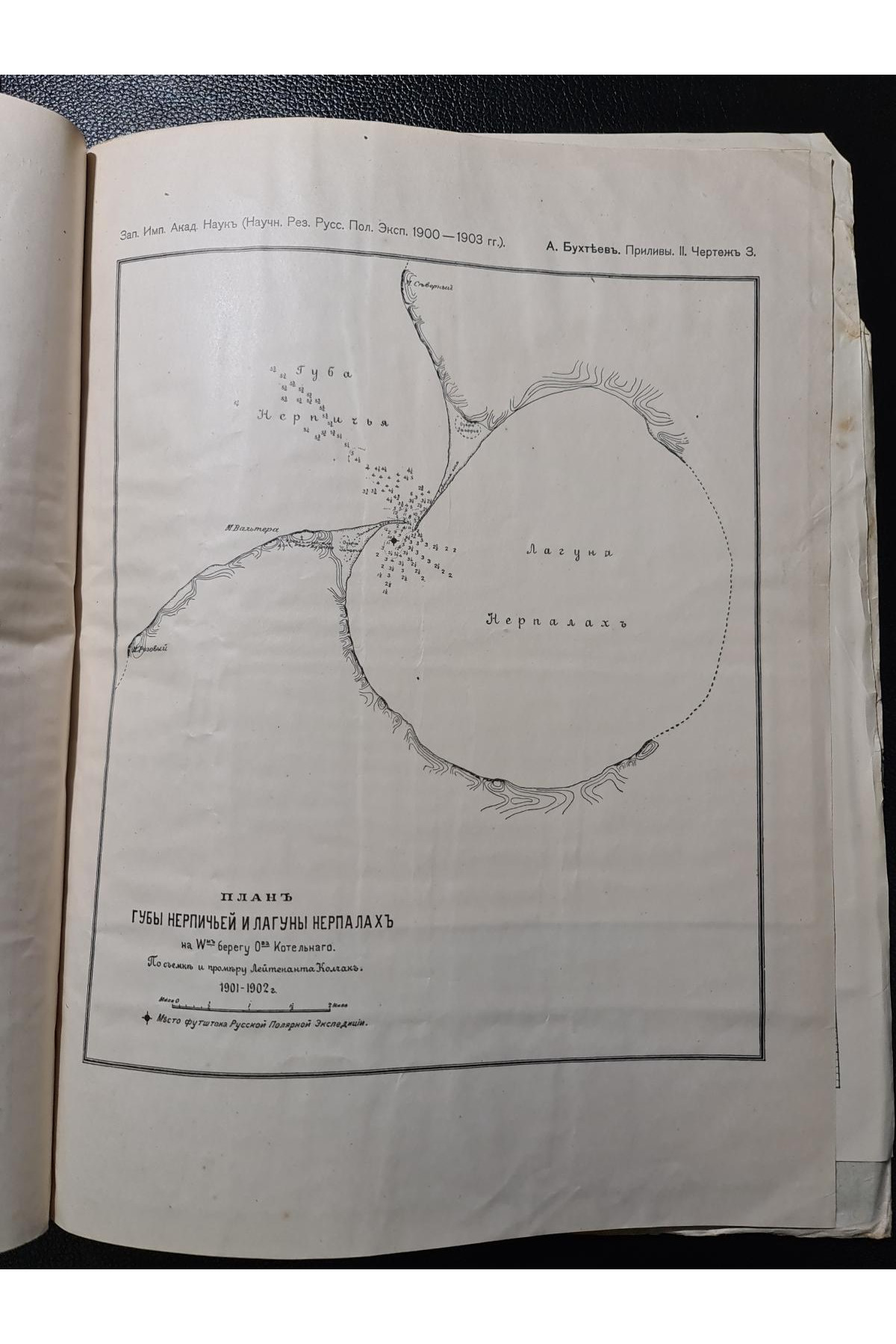 1915 г. Приливы у сибирской побережья Северного Ледовитого океана по наблюдениям Русской полярной экспедиции 1900–1903 гг