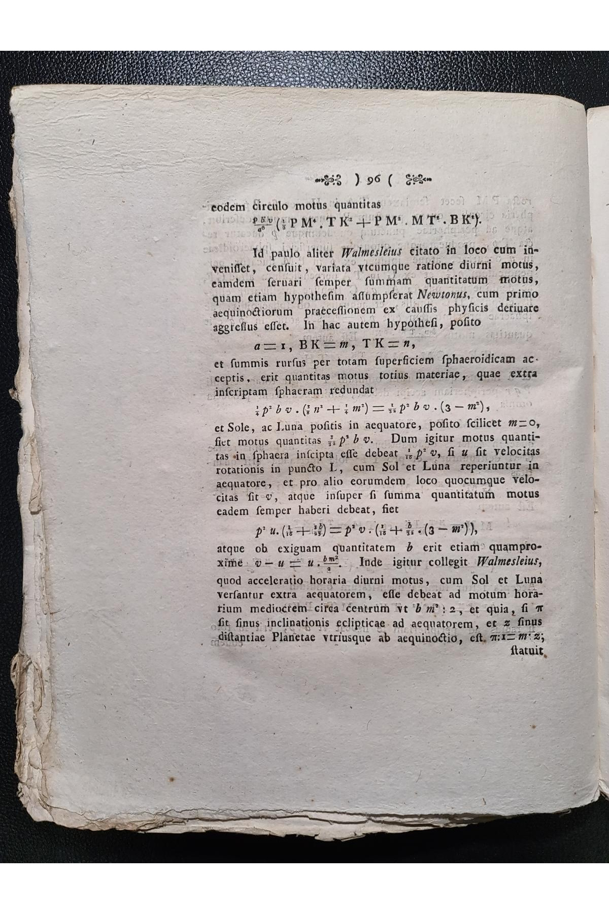 1783 г. Диссертации о равномерности суточного вращения Земли