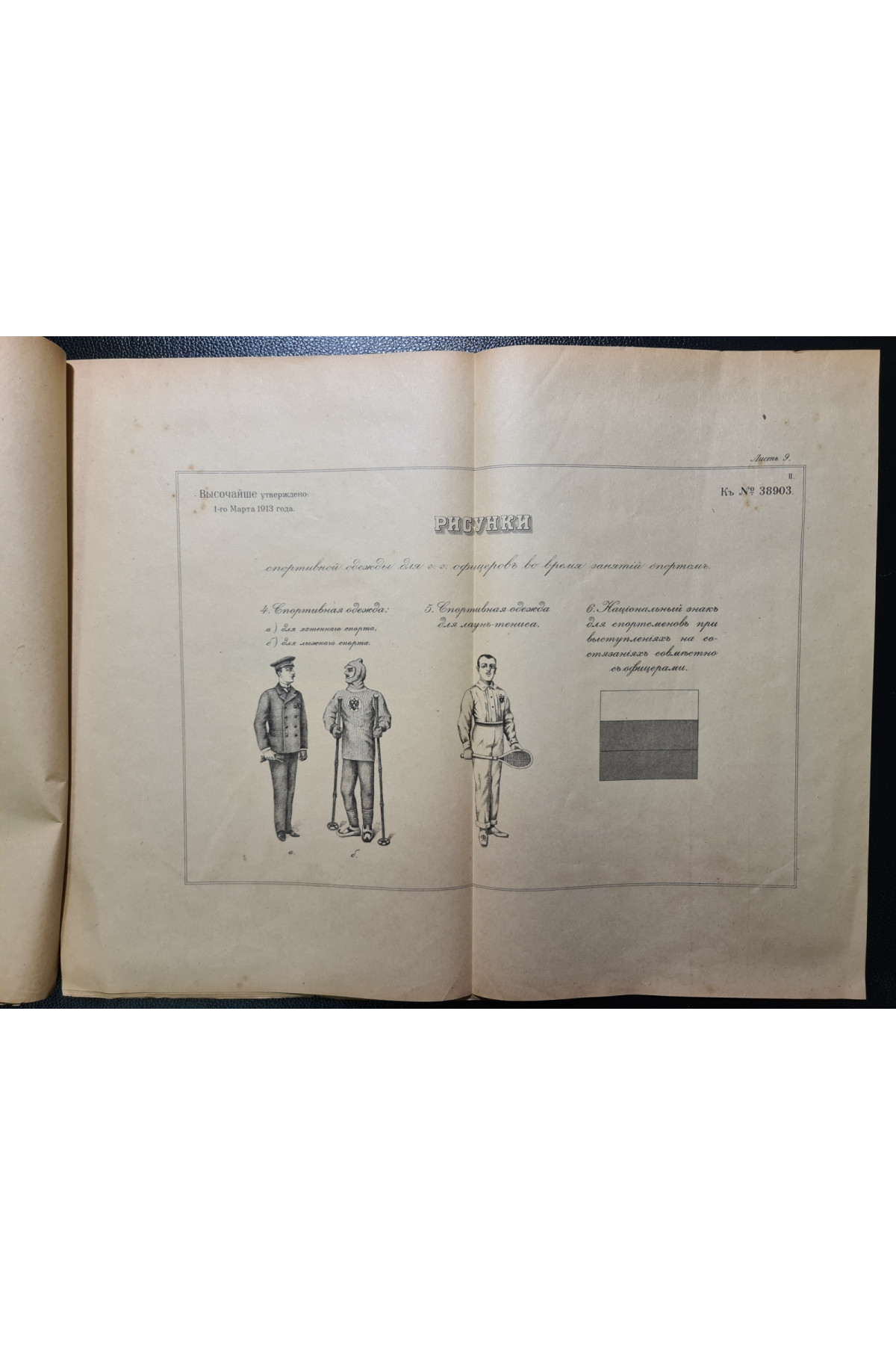1913 г.  Рисунки юбилейных медалей и знаков в память 200-летия