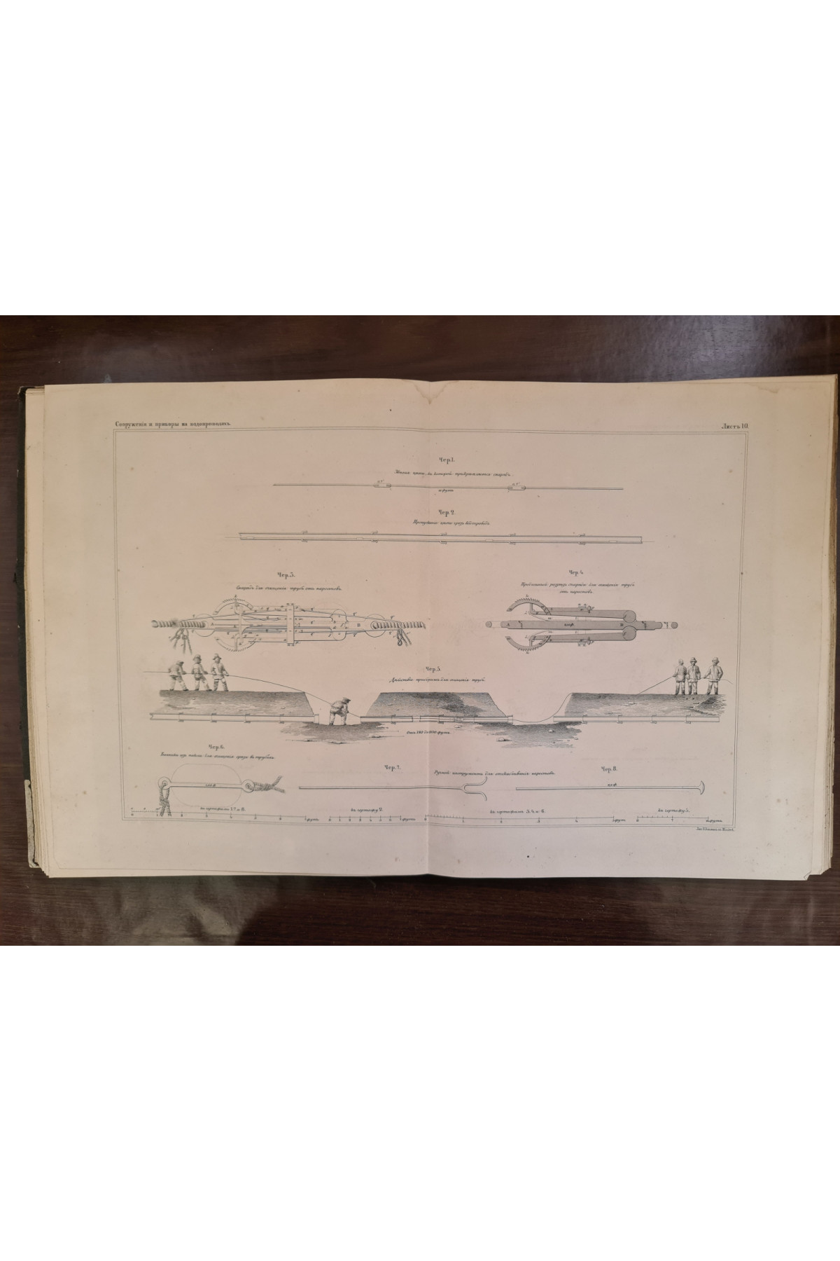 Руководство к устройству водопроводов с чертежами