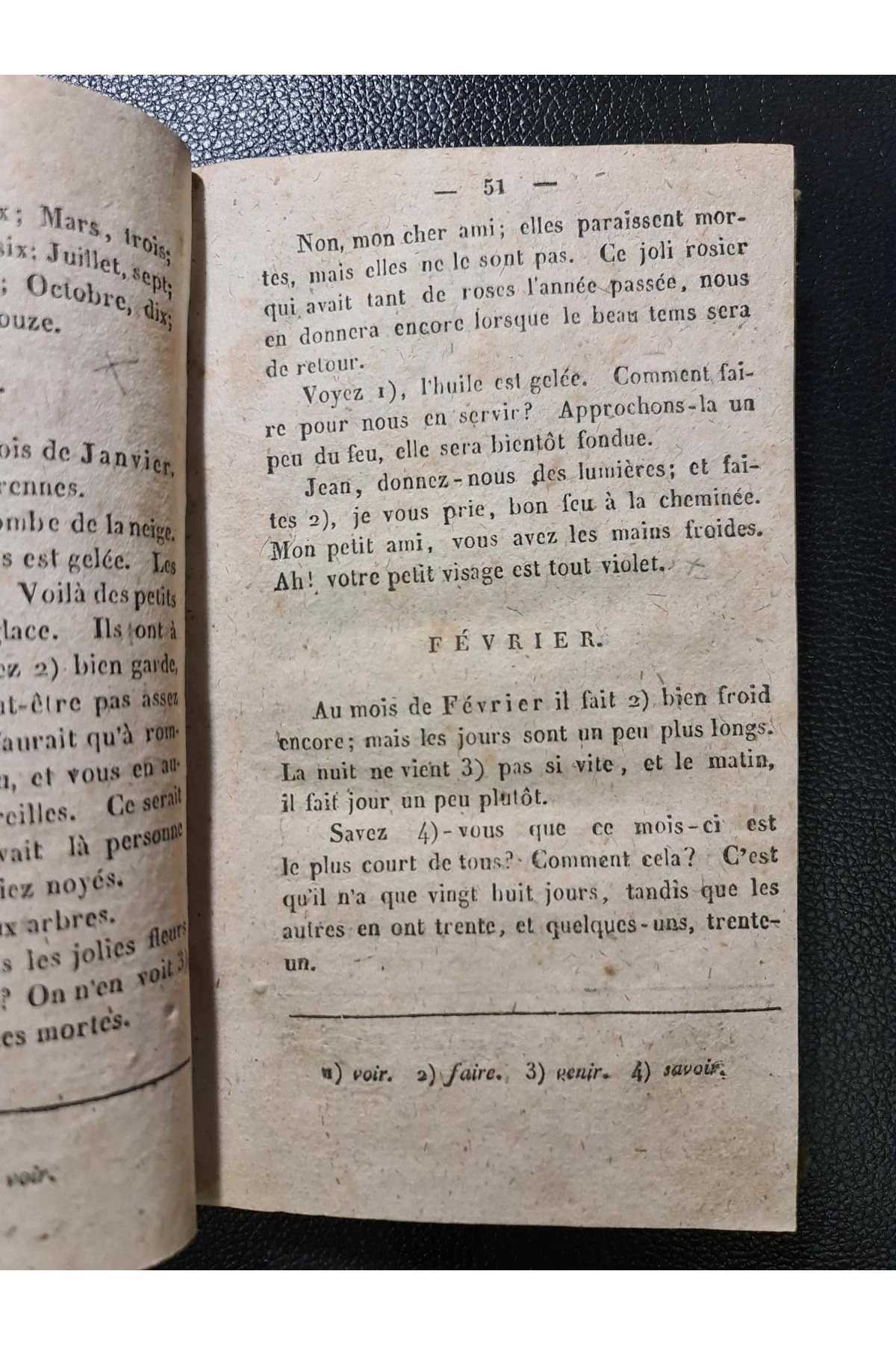 1837 г. Французская хрестоматия с французско-русским словарем
