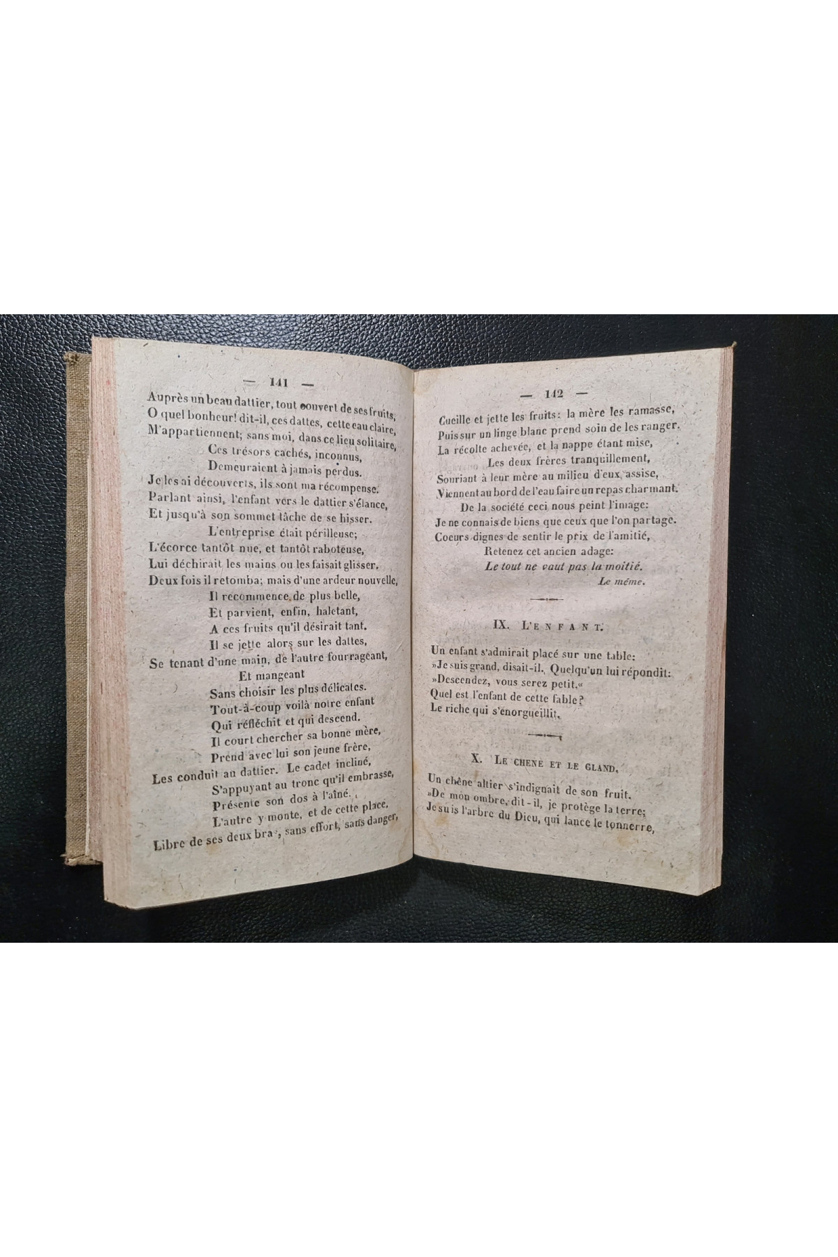 1837 г. Французская хрестоматия с французско-русским словарем