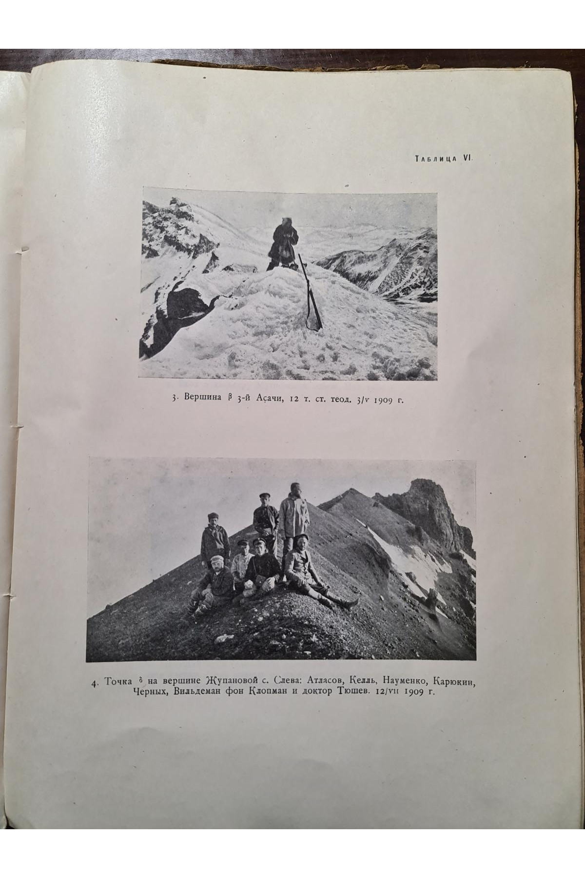 1928 г. Карта вулканов Камчатки