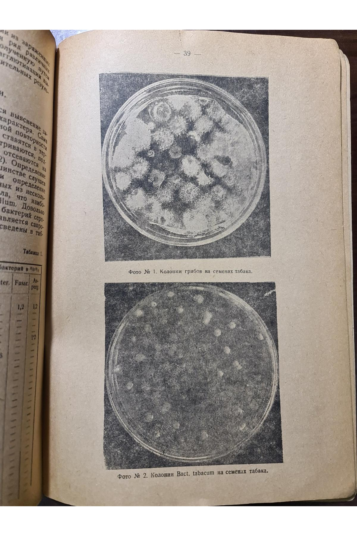 1936 г. Сборник работ по болезням табака