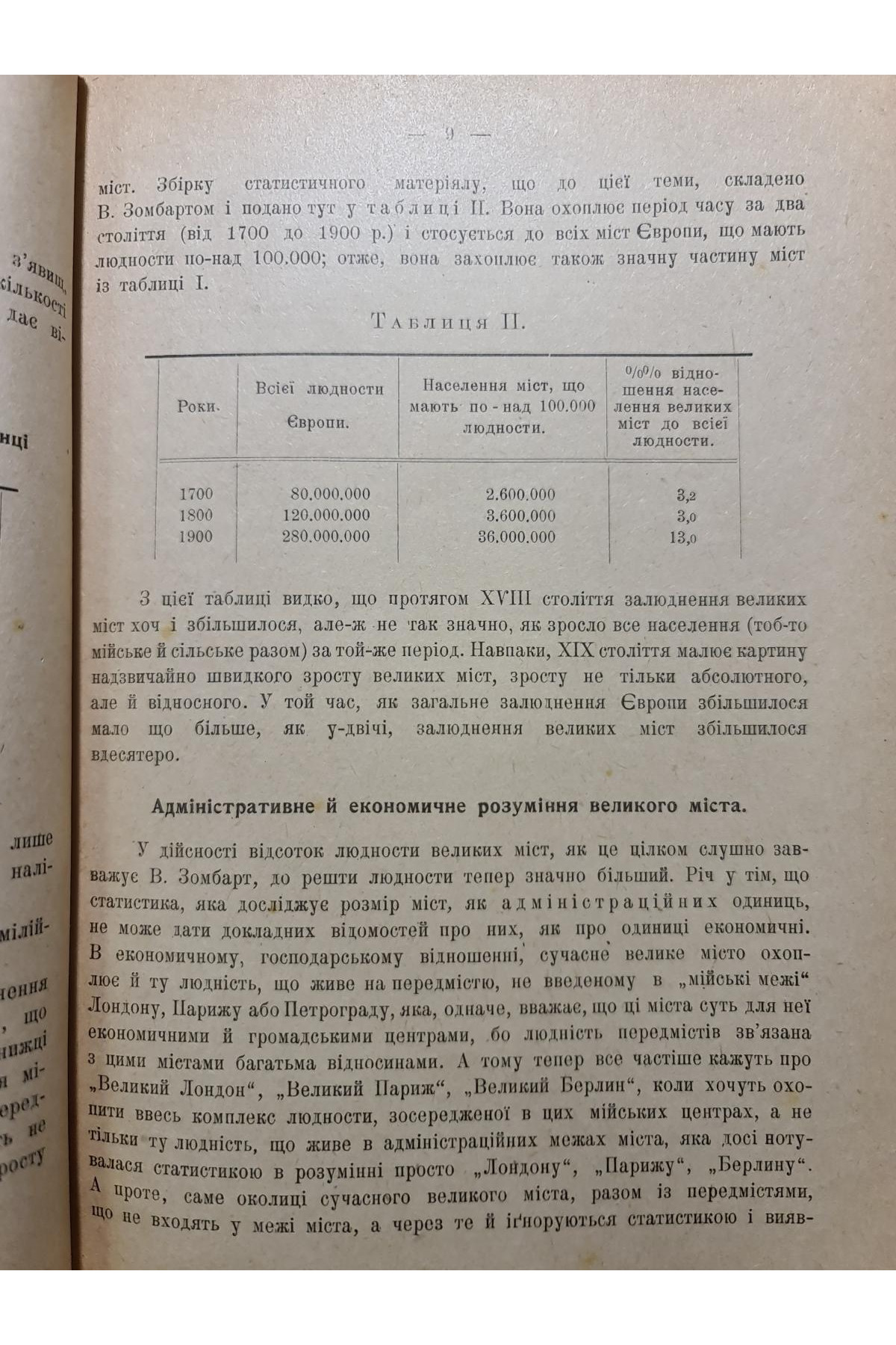 1920 р. Міста-Сади соціяльно-політичні нариси 