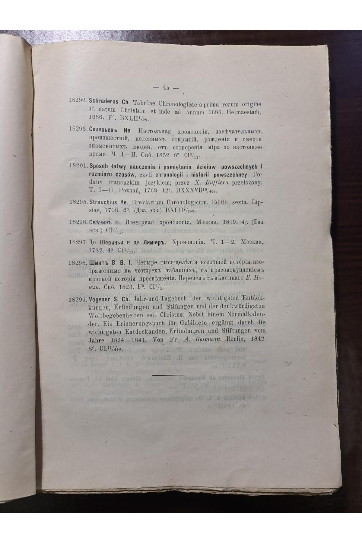 1910 г. Систематический каталог книг библиотеки Киевской Духовной Академии