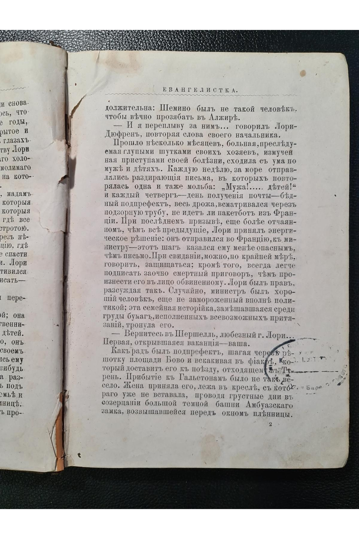  1883 г. Евангелистка" Альфонса Доде